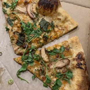 Korean BBQ Chicken Pizza