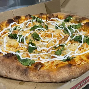 Medium Buffalo Chicken special with Ranch drizzle