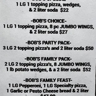 Combos