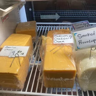 Prices - cheese