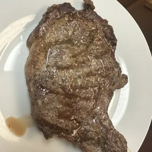 Cooked bone in ribeye