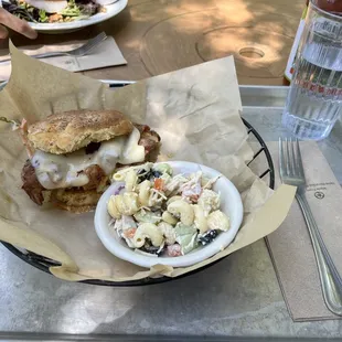 Fried chicken sandwich