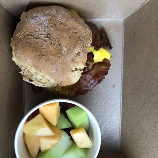 Whole Grain Biscuit Breakfast Sandwich