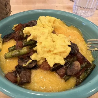 Roasted Veggie & Polenta Bowl