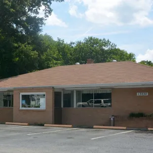 the outside of the building