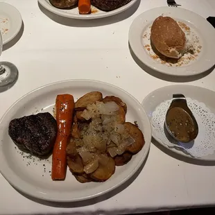 steak, food