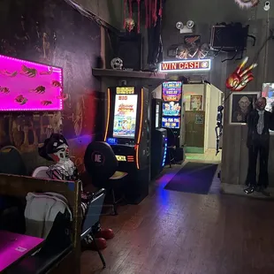 the interior of the restaurant