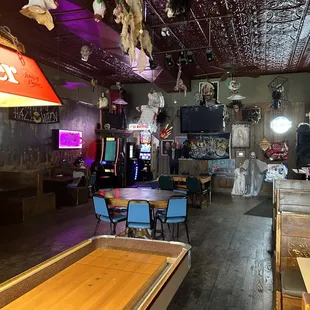 the interior of the restaurant