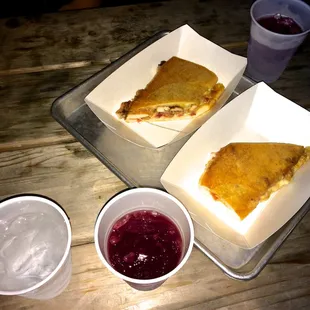 El Pollito (split into two portions) + free sangria