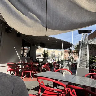 The patio