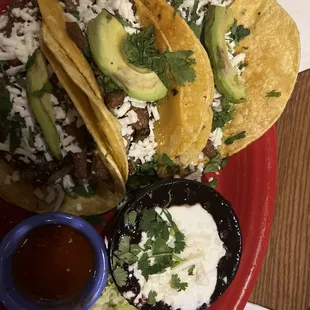 Steak tacos