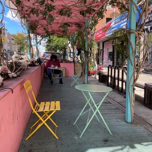 Outdoor seating