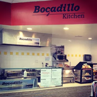 a view of the kitchen