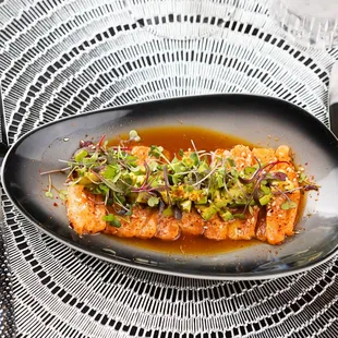 grilled fish, grilled seafood, fish, seafood, food