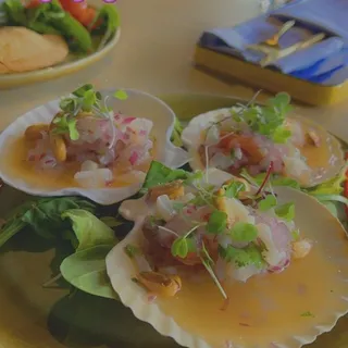 Conchas a la Chalaca