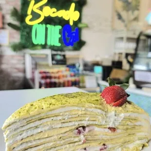 Matgo Matcha Crepe Cake