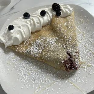 Mixed Berry Crepes