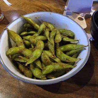 Garlic Edamame
