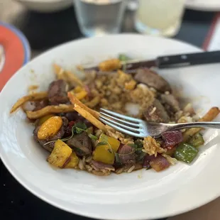 Lomo Saltado (Peruvian beef stir fry)