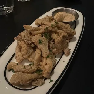 Fried Oyster Mushrooms