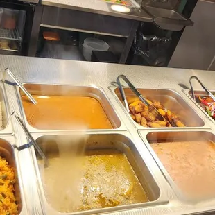 Daily specials bar (they serve you your choice.)