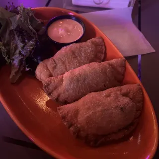 Ropa Vieja (beef stew) and Cheese Empanadas
