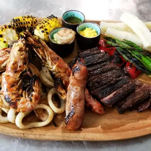 Parrilla Mar y Tierra