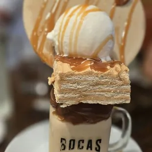 Dulce De Leche Crepe