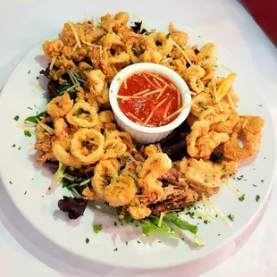 Bocatto fried calamari mmmm
