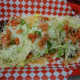 My order of Steak Tacos from Bocaza Mexican Grill, Peoria Location. July 4th 2012 visit.