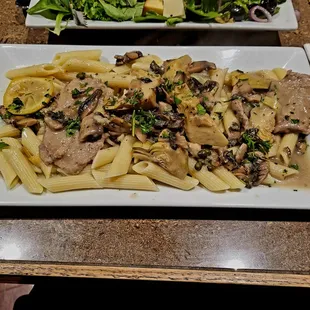 Veal Piccata was scrumptious