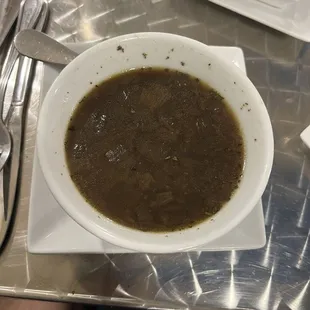 Onion soup