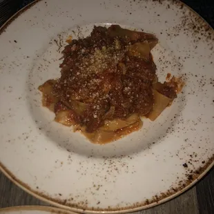 Pappardelle Al Ragu Di Agnello