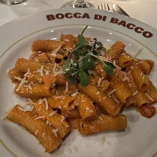 a pasta dish on a plate