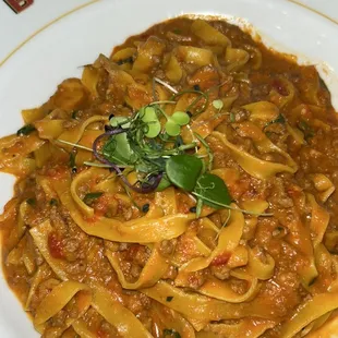 Fettuccine Bolognese
