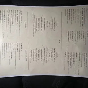 Menu picture