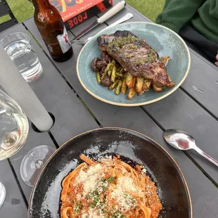 Bolognese and Bistecca