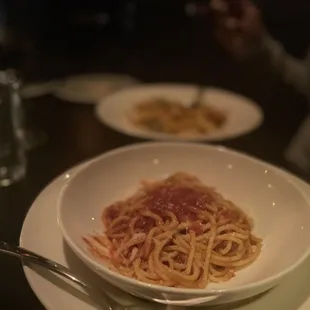 Spaghetti &amp; Pasta Del La Casa (PDLC Spicy but so yummy!)