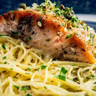 Salmon Piccata