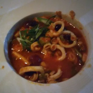 Calamari In Sicilian Tomato Brodetto