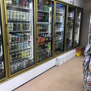 Huge beverage selection