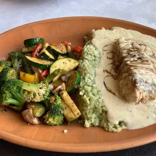 Baked Alaskan Halibut