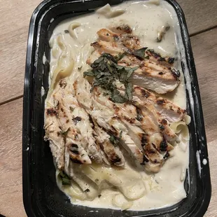 Chicken Fettuccine Alfredo