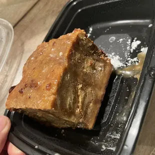 Warm Bread Pudding