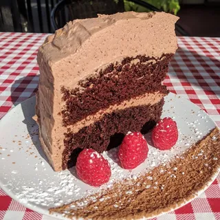Double Chocolate Amaretto Mousse Cake