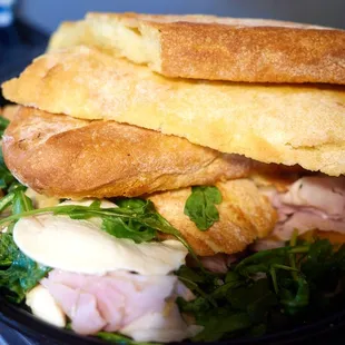 What happens when you don't bring your own string to tie your sandwich before transport.