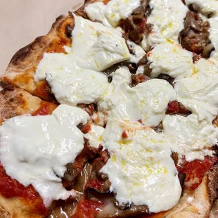 Salsiccia & Porcini Pizza