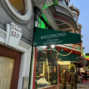 outside of restaurant