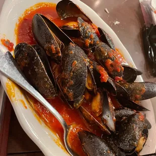 Mussels Marinara