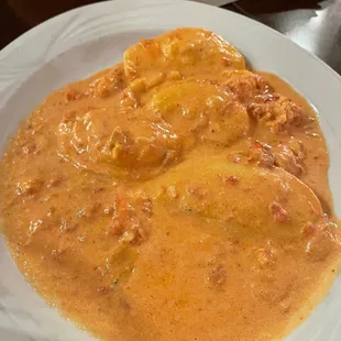Lobster ravioli